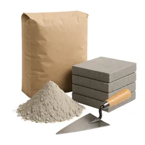 Cimentos, argamassas e revestimentos