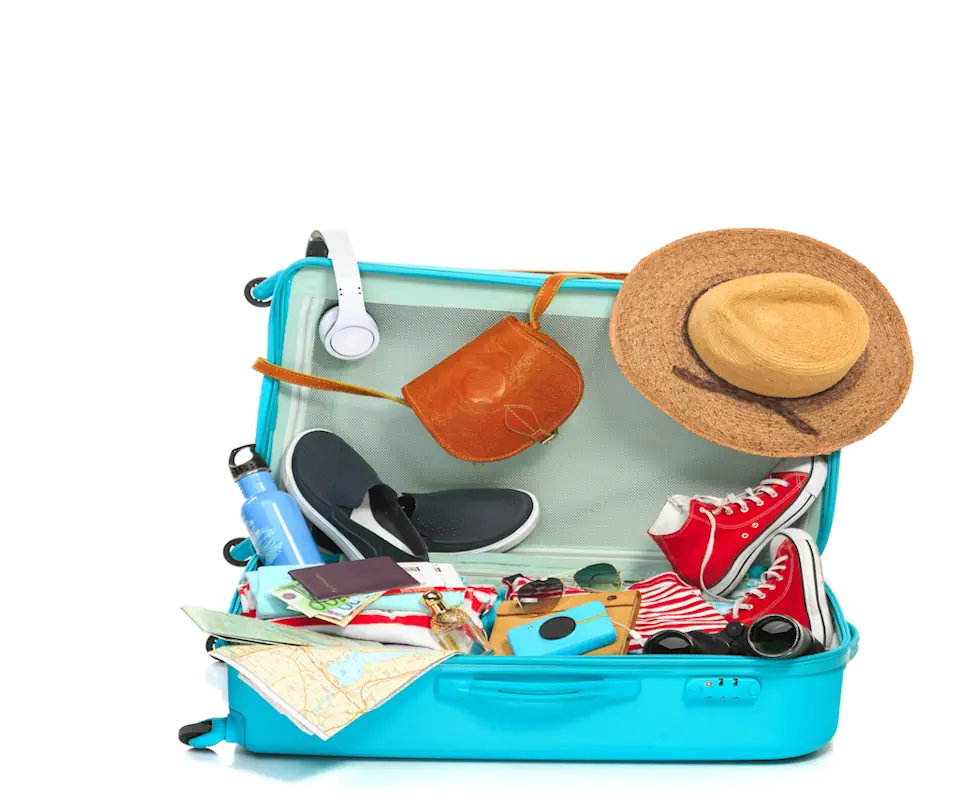 Turismo - mala viagem