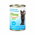 ELOU PET GATO LATA PEIXE 415 GR PACK 24