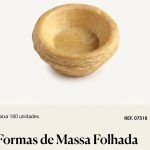 FORMAS MASSA FOLHADA 22 GR CXA 180 REF. 07518