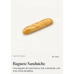BAGUETE 120 GR REF: 40022 CX65