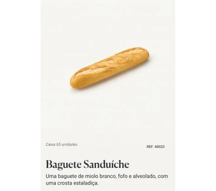 BAGUETE 120 GR REF: 40022 CX65