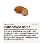 BOLINHAS DE CARNE 200X20GR REF: 40138