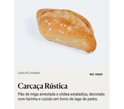 CARCAÇA RUSTICA 75 GR CAIXA 90 REF. 60600