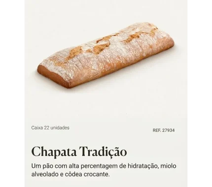CHAPATA TRADICIONAL 400GR REF:27934 CX22