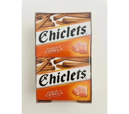 CHICLETES 14X16.8G CANELA 14PK REF:614404