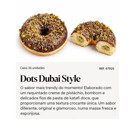 DONUTS DUBAI STYLE CAIXA 36 REF.67925