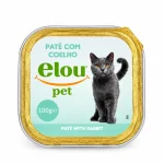 ELOU PET PATE GATO COELHO 100 GR CX 32