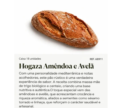 HOGAZA AMENDOA E AVELÃ CXA 18 REF. 68911