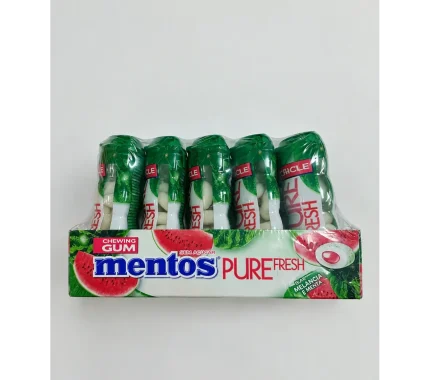 MENTOS GUM POCKET BOTTLE MELANCIA 10X30 REF. 1678705
