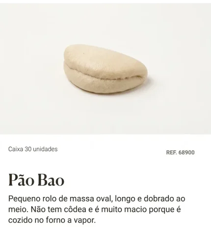 PÃO BAO CAIXA 30 REF. 68900