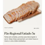 PÃO REGIONAL FATIADO CXA 5 - 2.5KG REF. 67901