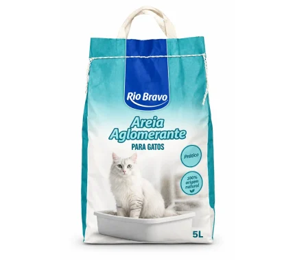 R BRAVO AGLOMERANTE P/GATOS 5 L UNID