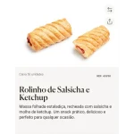 ROLINHO SALSICHA KETCHUP CXA 50 REF. 43250