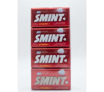 SMINT TIN MORANGO CAIXA 12 UNID REF. 1664933