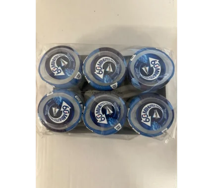 TRIDENT 6X82.6G 60M PEPERMINT BOTTLE REF:4305585