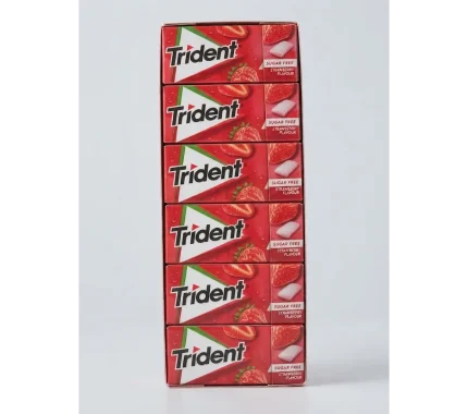 TRIDENT DRAGEIAS 24X14G MORANGO REF:614608